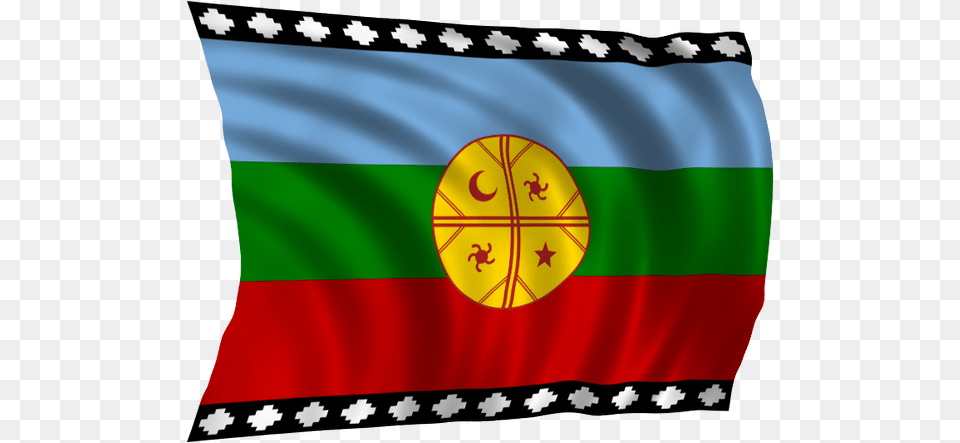 El Derecho A Que Flamee La Bandera Mapuche Http Mapuche, Flag Free Png