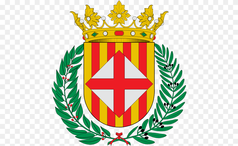 El Escudo De La Provincia De Barcelona Puerto Rico Coat Of Arms Mousepad, Emblem, Symbol Free Transparent Png