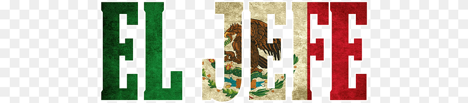 El Hefe Mexican Design Flag For Men Duvet Cover Mexico, Text, Animal, Mammal, Tiger Free Png Download