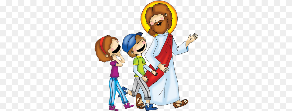 El Hilo Conductor De Este Texto Es Jesus Vive Entre Nosotros, Baby, Book, Comics, Person Free Png Download