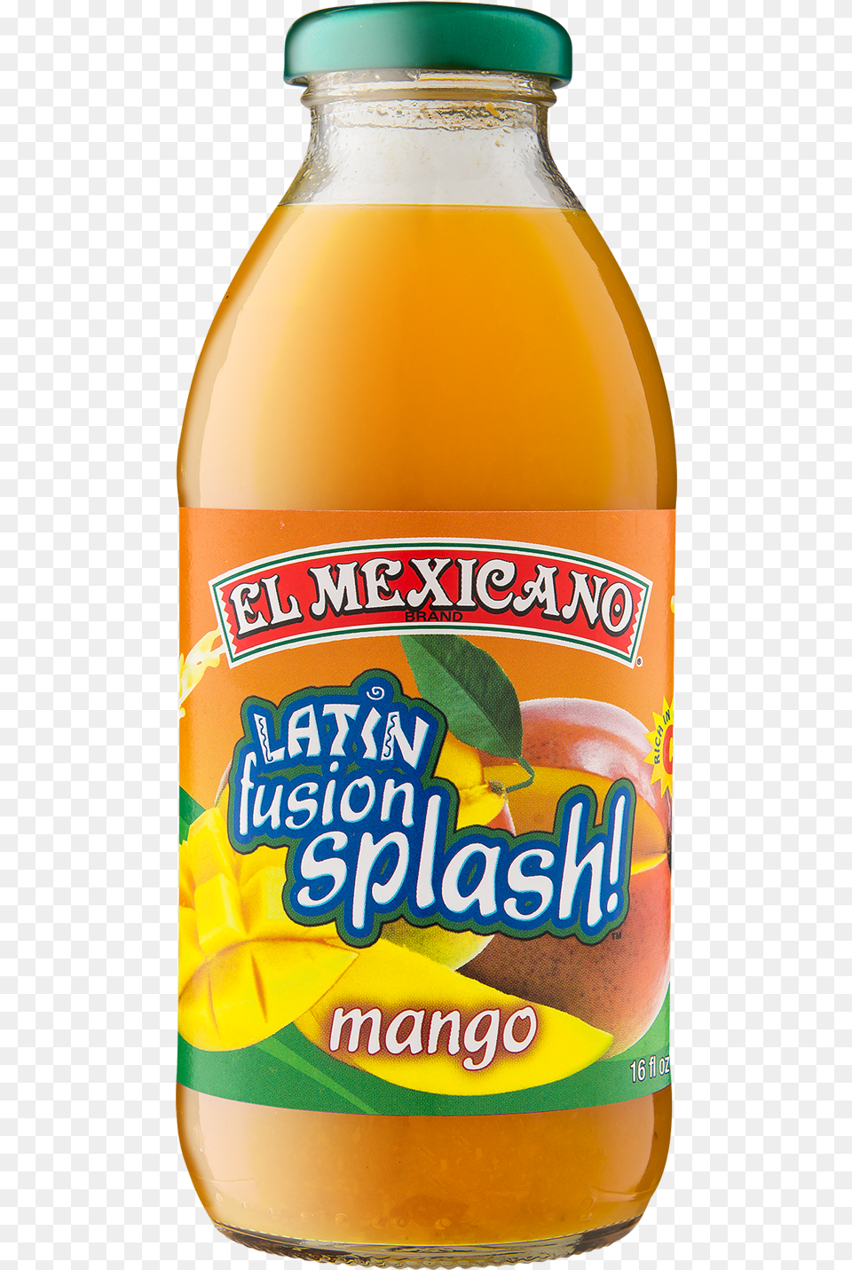 El Mexicano Mango Juice El Mexicano Latin Fusion Splash Fruit Drink Orange, Beverage, Alcohol, Beer, Orange Juice Png Image