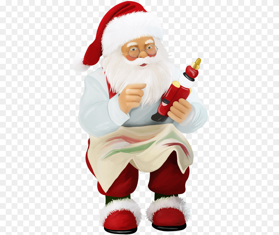 El Natal Santa Claus, Baby, Elf, Person Free Transparent Png