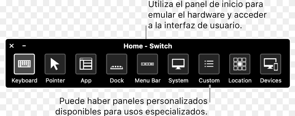 El Panel De Inicio De Control Por Botn Incluye Botones Menu, Scoreboard Free Png