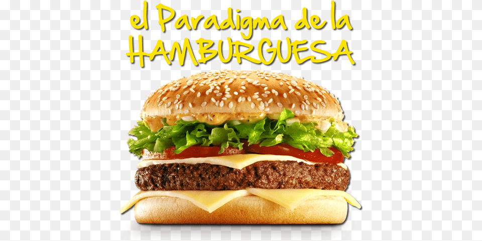 El Paradigma De La Hamburguesa Cheeseburger Burger Cheese Bun Tin Poster, Food Free Png