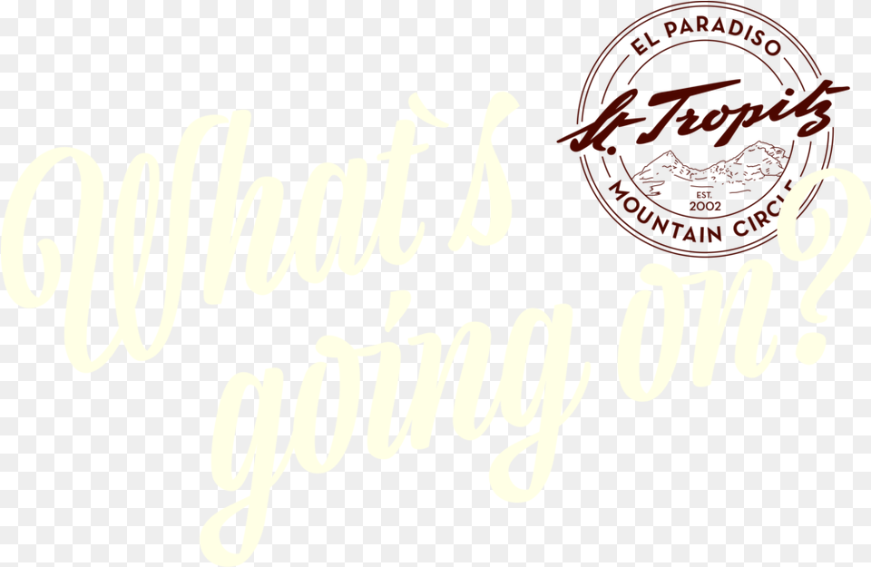 El Paradiso Mountain Club Calligraphy, Text, Handwriting Free Png