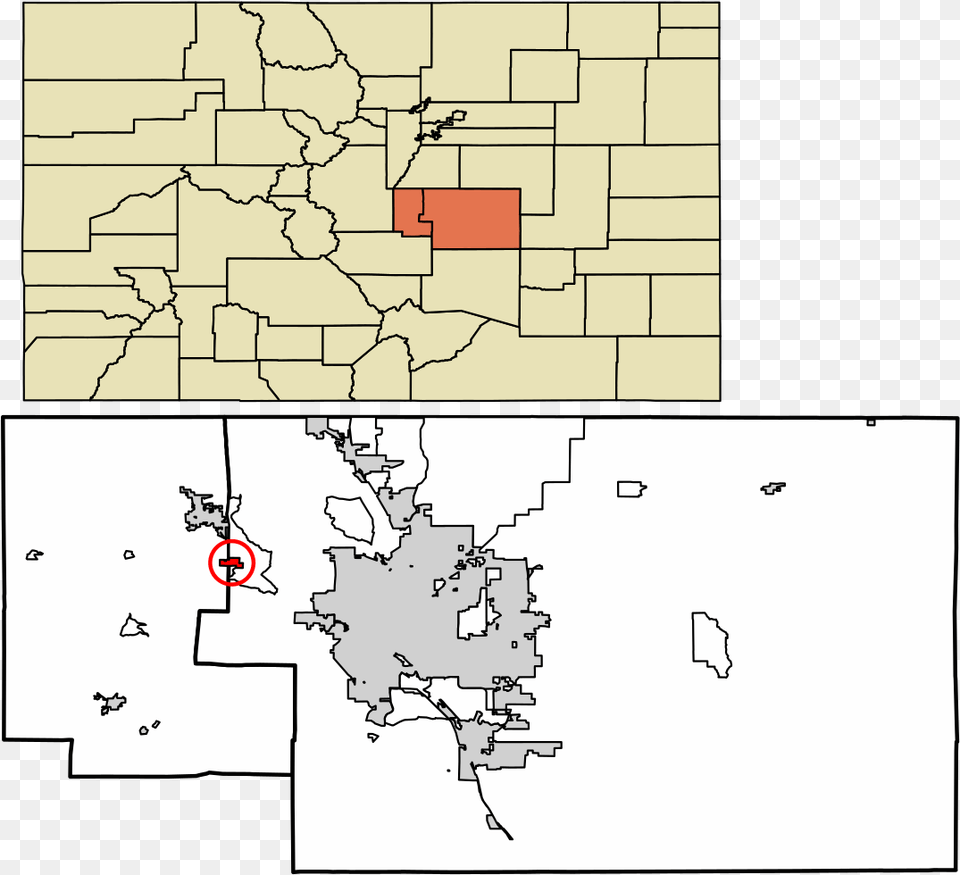 El Paso County And Teller County Colorado Incorporated, Chart, Plot, Map, Atlas Png