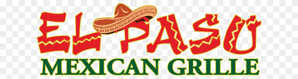 El Paso Mexican Grille 298 8861 El Paso Restaurant Logo, Clothing, Hat, Art, Banner Free Png