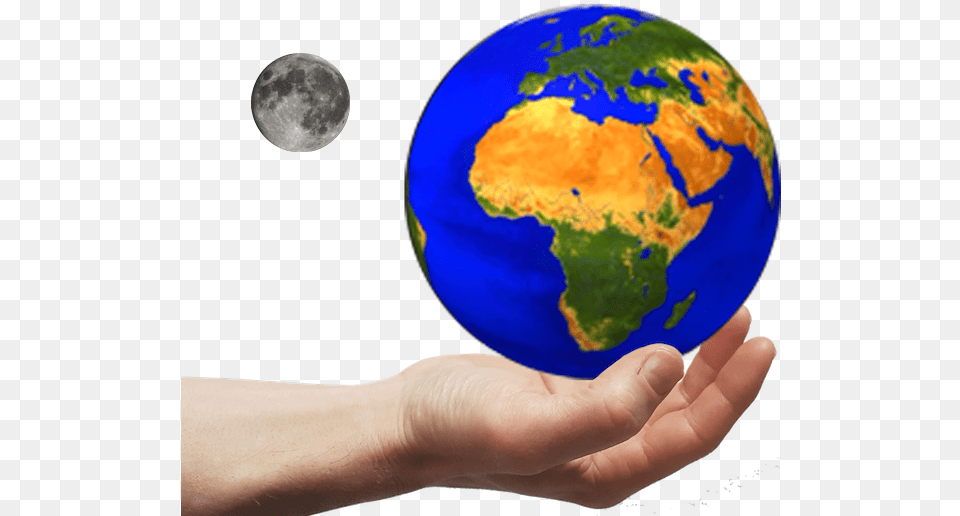 El Planeta En La Mano, Astronomy, Outer Space, Planet, Globe Free Png