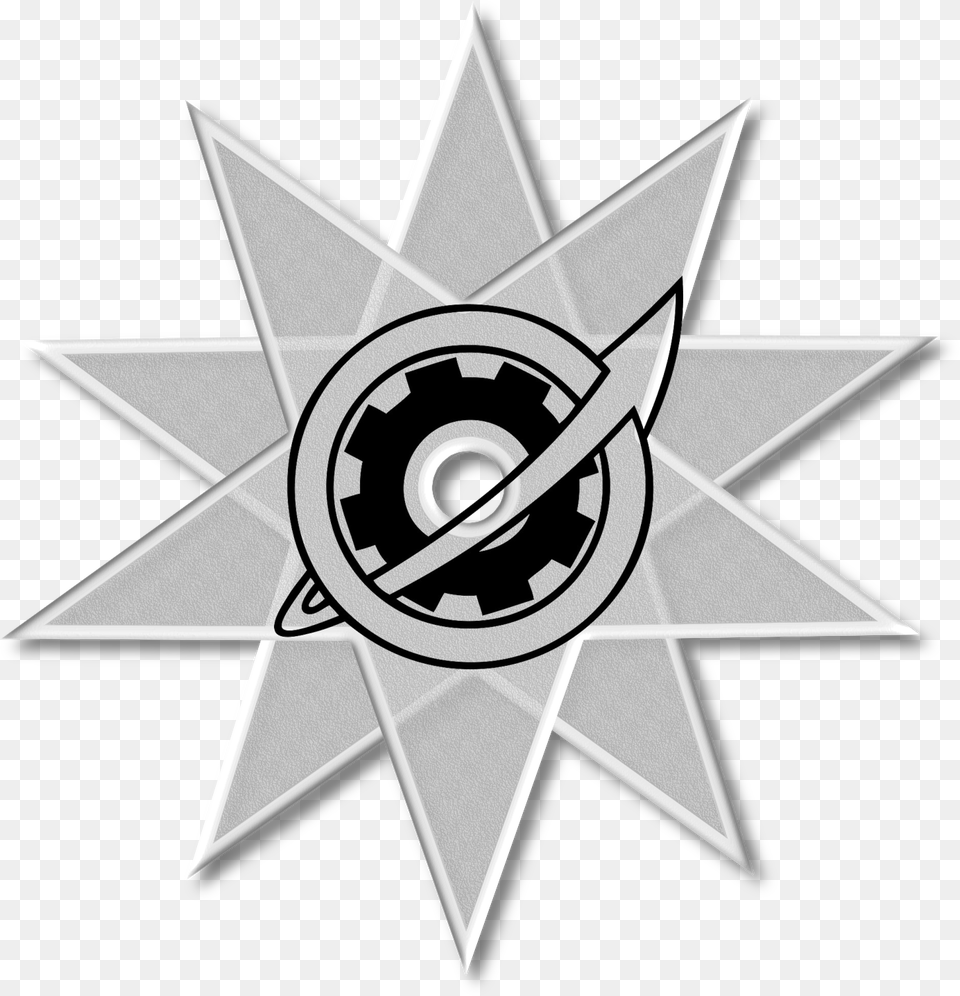 El Psy Congroo Barnstar Steins Gate Symbol, Machine, Wheel, Emblem Png Image