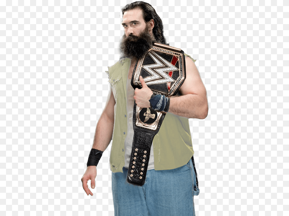 El Publico Canta Luke Harper Wwe Champion, Beard, Face, Head, Person Free Transparent Png