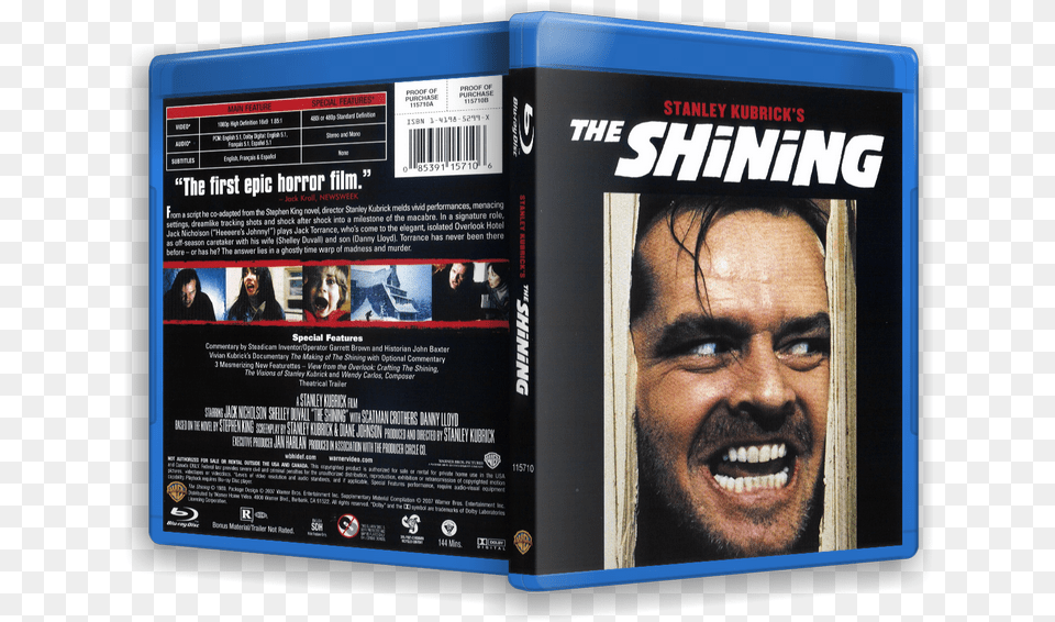 El Resplandor Movie Poster The Shining, Publication, Person, Adult, Male Free Png Download