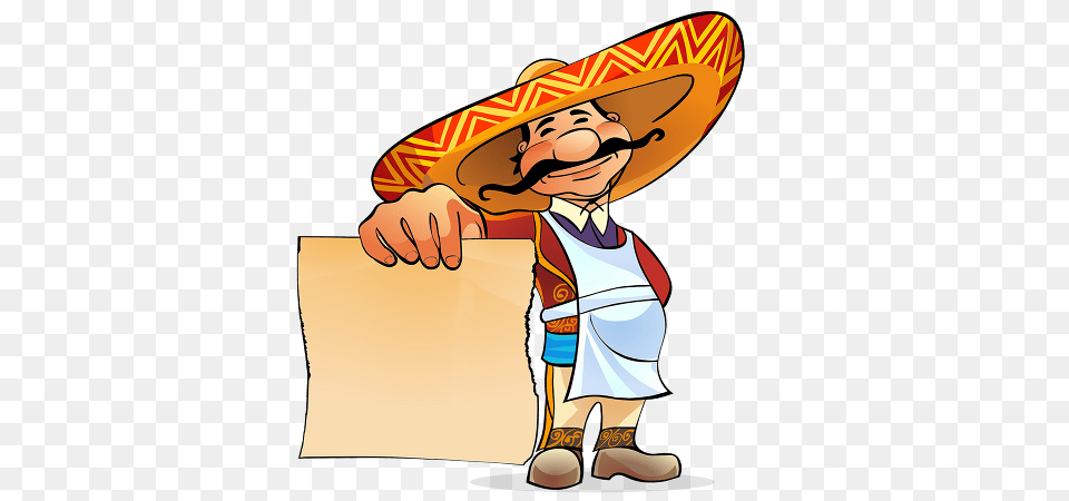 El Riacho Mexican Restaurant, Clothing, Hat, Sombrero, Person Free Png