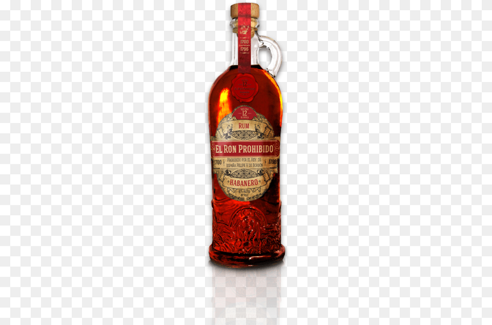 El Ron Prohibido Cervecera Mexicana El Ron Prohibido Dark Rum, Alcohol, Beverage, Liquor Free Png Download