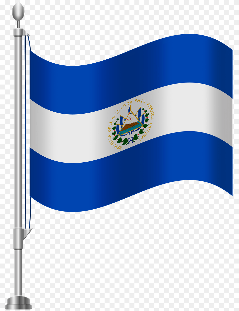 El Salvador Flag Clip Art, Crib, Furniture, Infant Bed Png Image