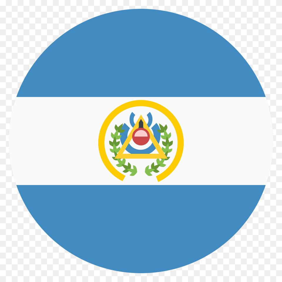 El Salvador Flag Emoji Clipart, Logo, Disk Free Png