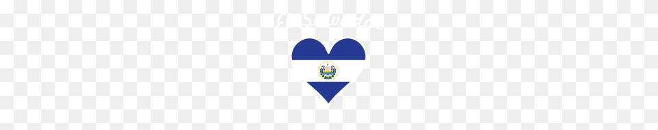 El Salvador Flag Heart, Logo Png Image