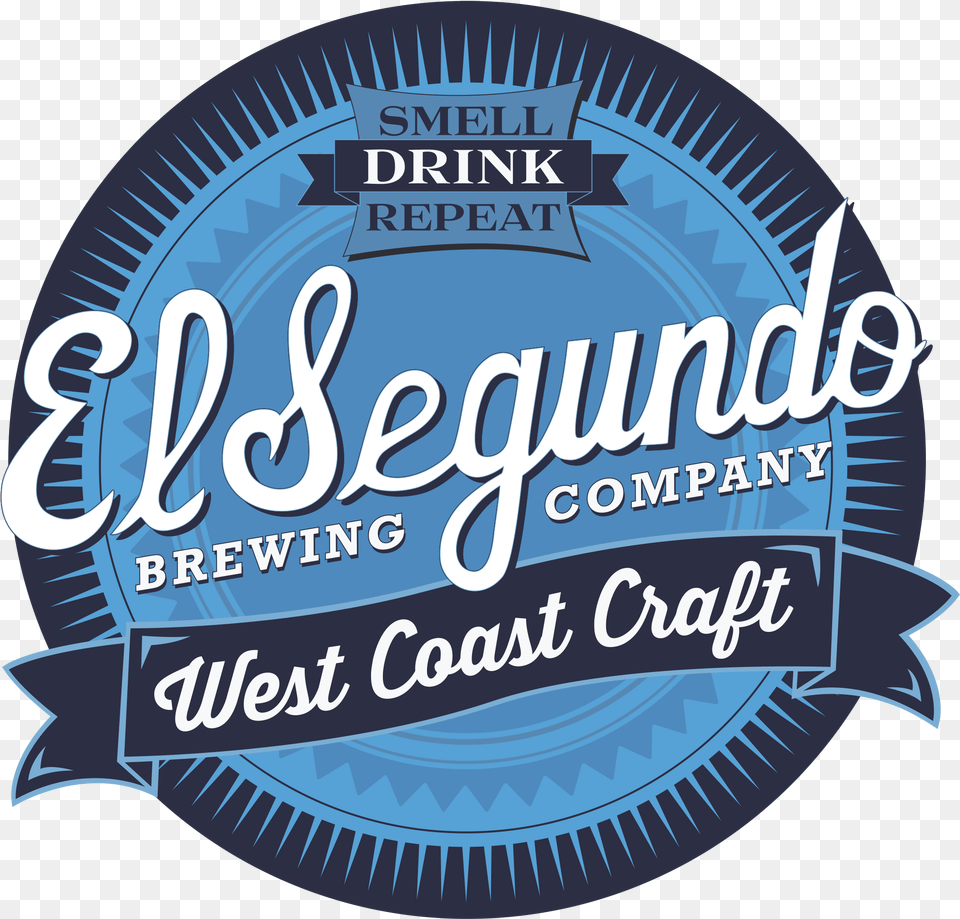 El Segundo Brewing Logo, Badge, Symbol Free Transparent Png