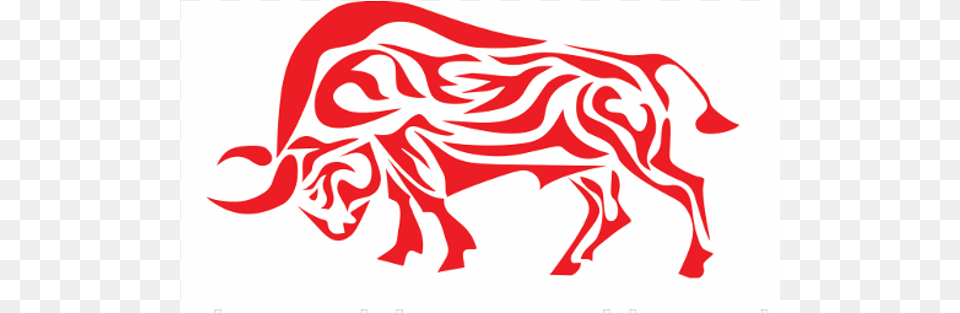 El Toro Rojo Food Truck Logo, Ketchup, Animal, Bull, Mammal Png Image