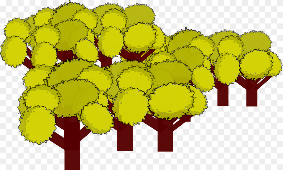 Ela Cliparts Tree, Plant, Pollen, Sphere, Flower Free Png