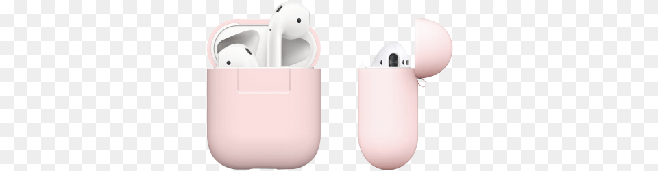 Elago Airpods Silicone Case Pink Pink Airpods Transparent, Bottle, Shaker Free Png Download