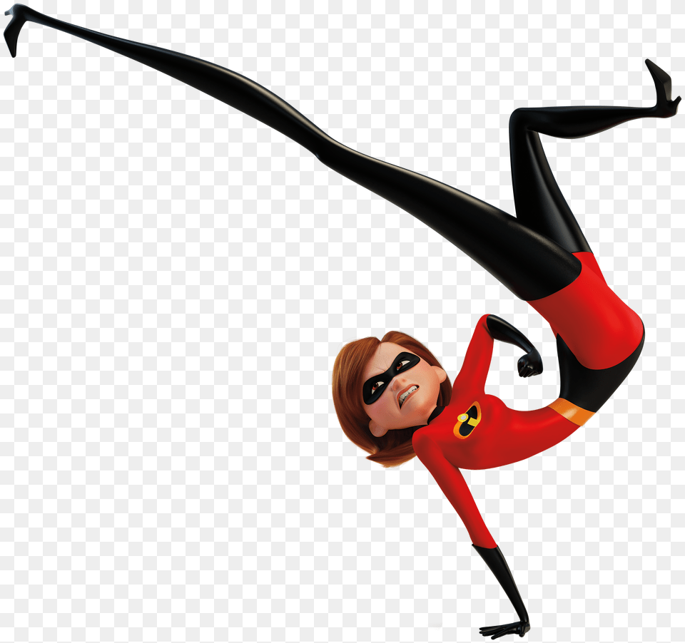 Elastigirl Incredibles Cartoon, Person, People, Weapon, Bow Free Png Download