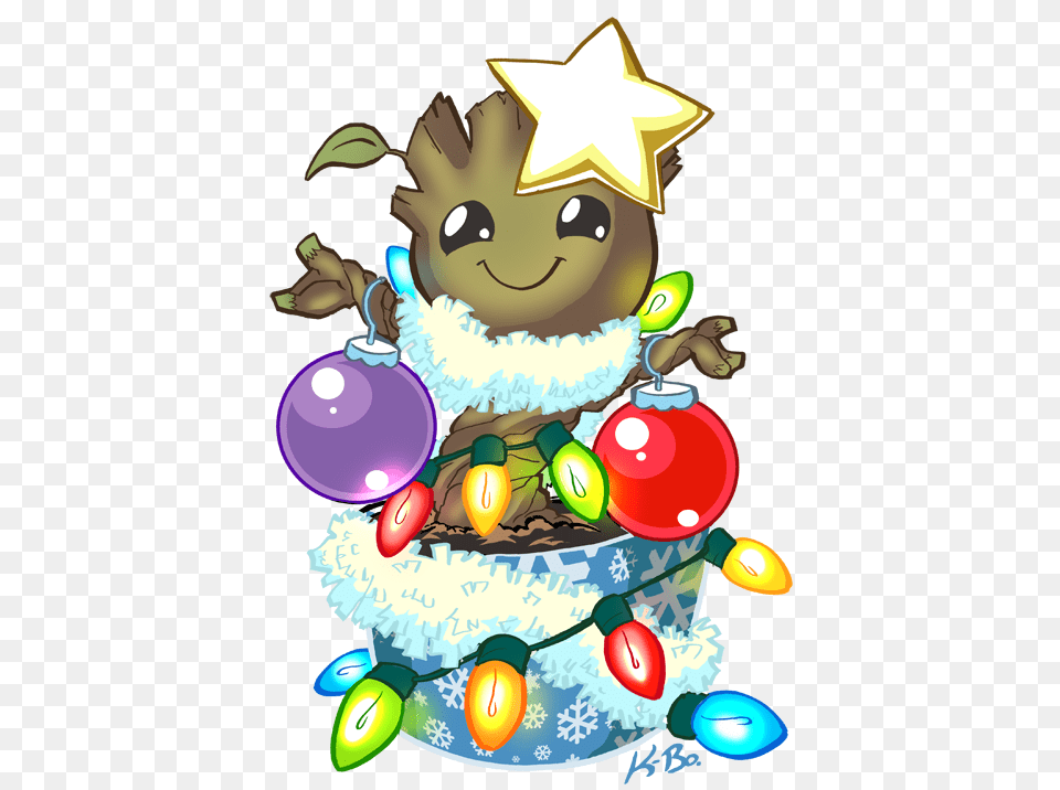 Elbow Clipart Force Groot Christmas Full Merry Christmas Groot, Art, Graphics, Balloon, Nature Free Png