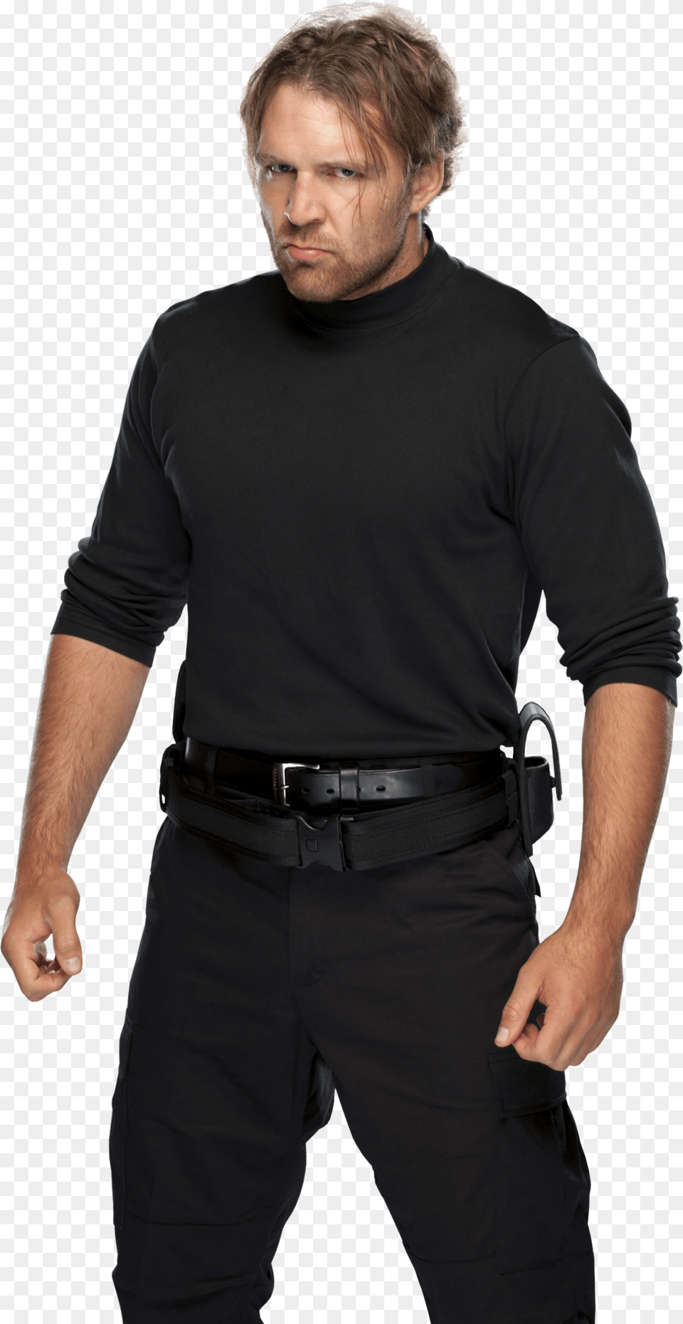 Elbow Dean Ambrose Debut In Wwe, Accessories, Long Sleeve, Belt, Buckle Free Transparent Png
