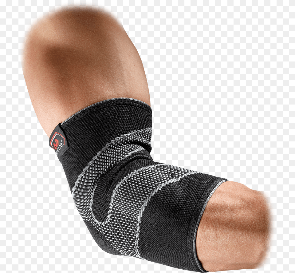 Elbow Sleeve4 Way Elastic Wgel Buttresses Mcdavid Elbow Strap 5130 Elastic, Adult, Male, Man, Person Png Image