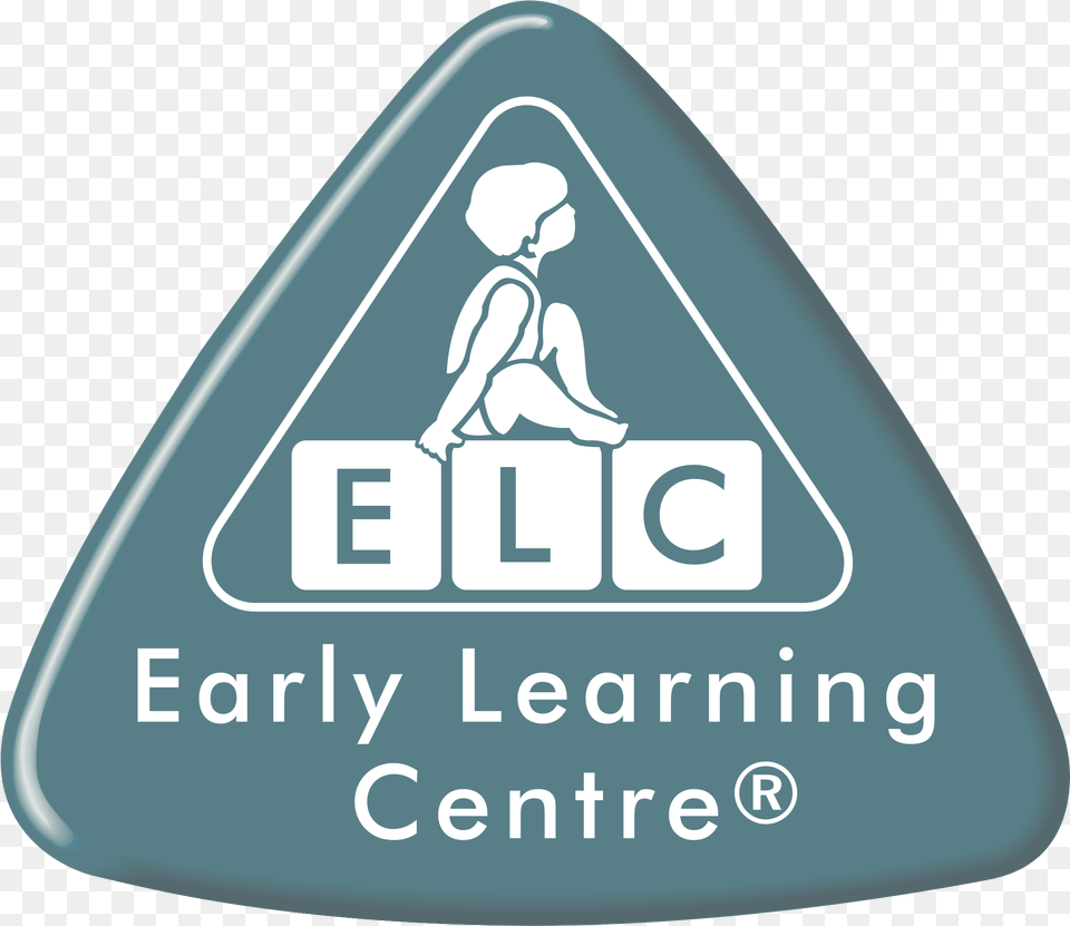 Elc Logo Early Learning Centre, Triangle, Baby, Person, Guitar Free Png Download