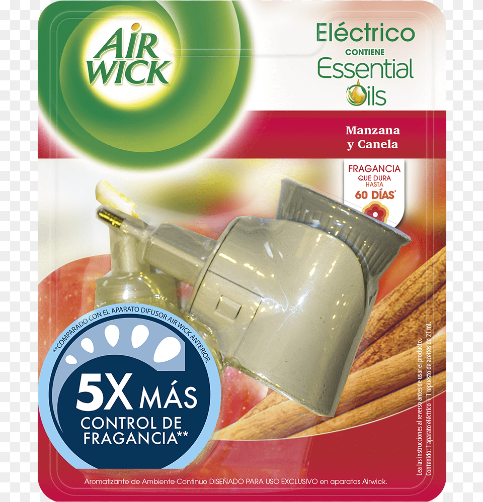 Elctrico Completo Manzana Y Canela Air Wick, Advertisement, Poster, Lighting, Bottle Free Png Download