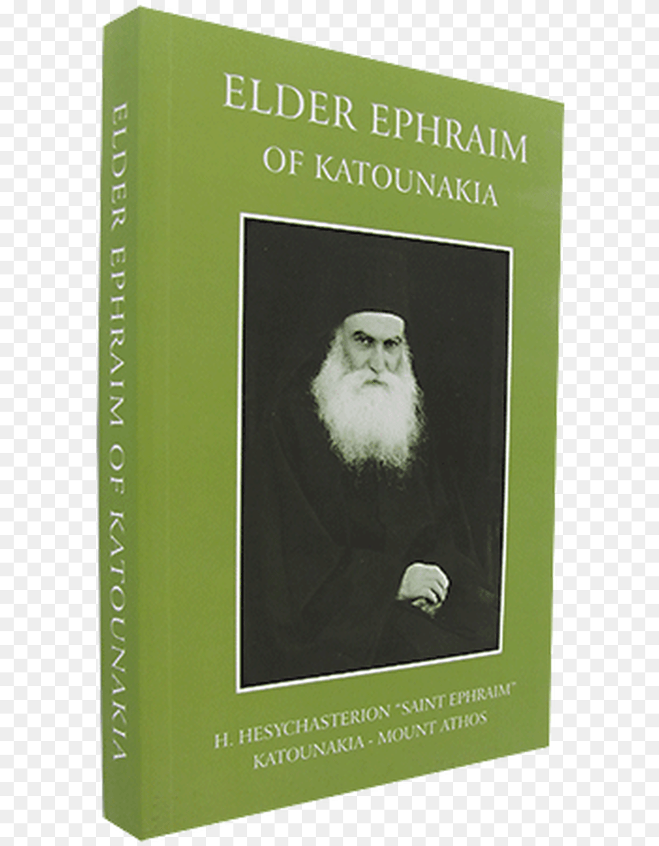 Elder Ephraim Of Katounakia Sophisticated, Book, Publication, Adult, Male Free Png