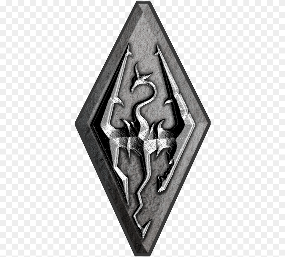 Elder Scroll V Skyrim Merchandise Emblem, Weapon, Blade, Dagger, Knife Png