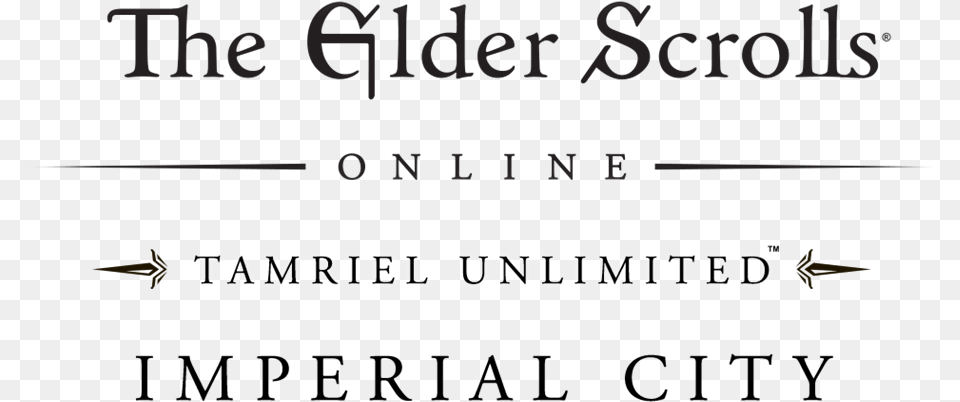 Elder Scrolls Online, Text Free Transparent Png