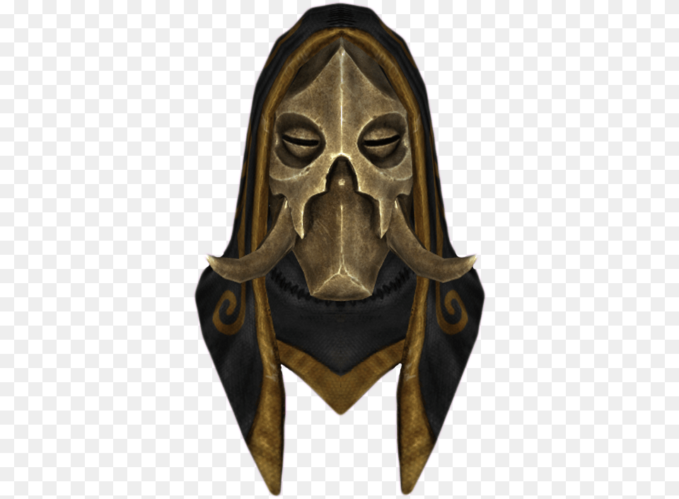 Elder Scrolls Secret Dragon Priest Mask, Adult, Female, Person, Woman Free Png