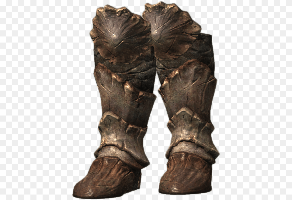 Elder Scrolls Skyrim Chitin Light Boots, Boot, Clothing, Footwear Free Png