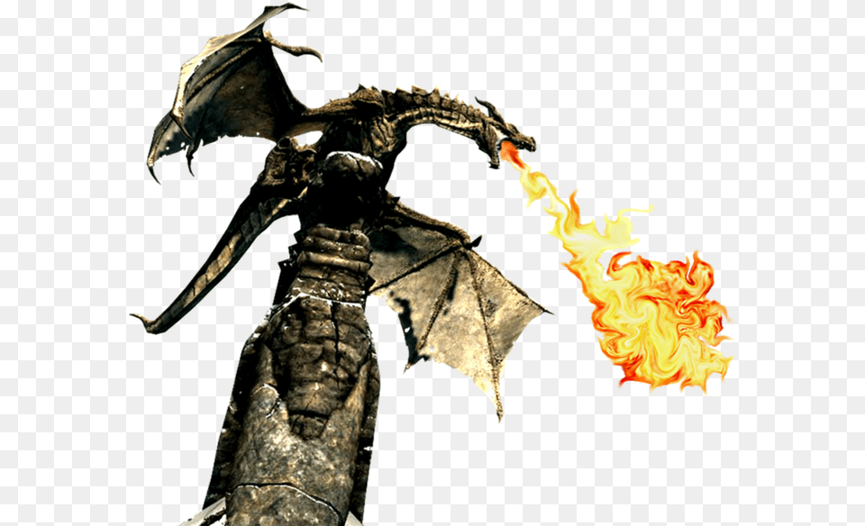 Elder Scrolls Skyrim Dragon Cartoon Jingfm Skyrim Dragon, Fire, Flame, Wedding, Person Free Png