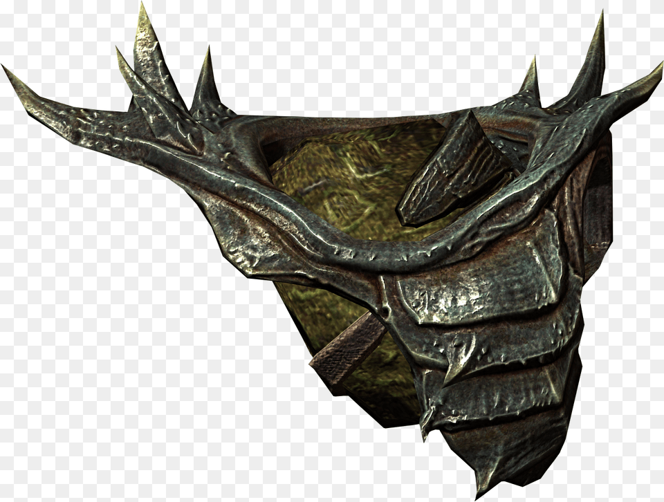 Elder Scrolls Skyrim Falmer Chest Piece, Dragon, Animal, Fish, Sea Life Free Png Download