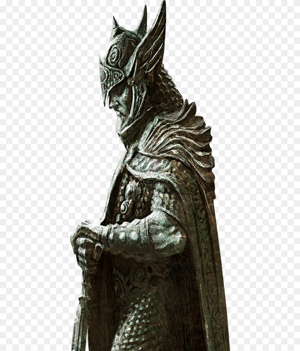 Elder Scrolls Skyrim Statue Side View Skyrim Hd Backgrounds Iphone, Person, Art, Accessories, Animal Png