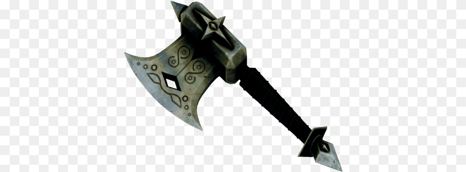 Elder Scrolls Steel Hand Axe, Weapon, Device, Tool, Ammunition Png