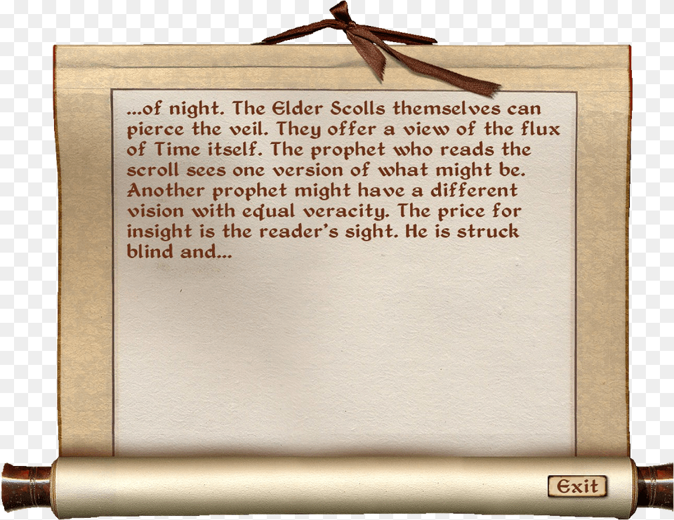 Elder Scrolls Types Of Love Letter, Book, Publication, Text, Document Free Png Download