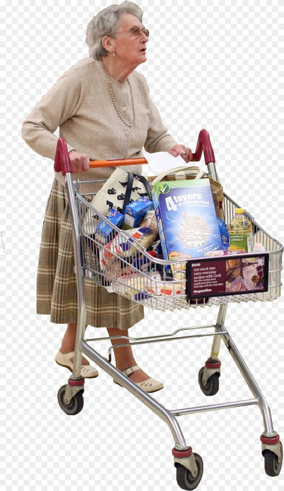 Elderly Entourage Entourage People Shopping, Adult, Person, Female, Woman Free Png Download