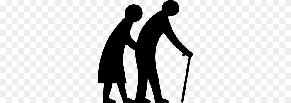 Elderly People Gray Free Transparent Png