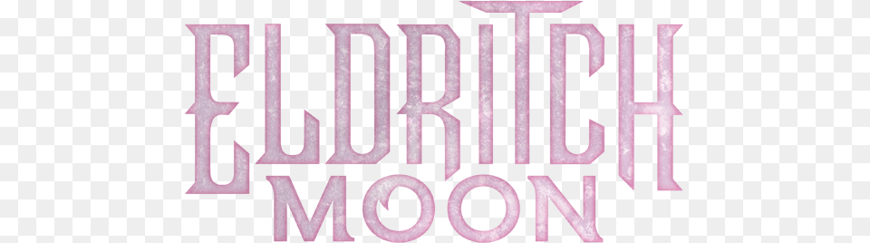 Eldritch Moon Logo, Text, Book, Cross, Publication Png