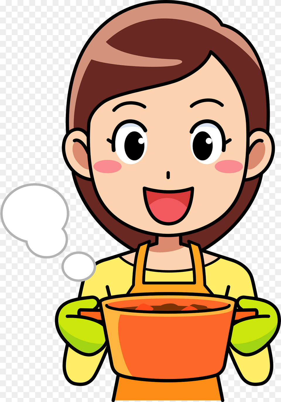 Eleanor Woman Is Cooking Clipart, Baby, Person, Face, Head Free Transparent Png