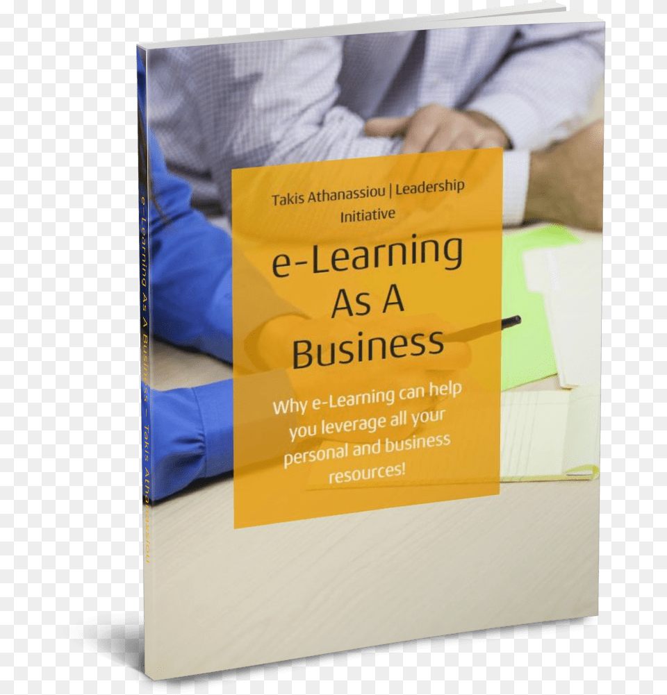 Elearning As A Business Paper, Advertisement, Poster, Person Png Image