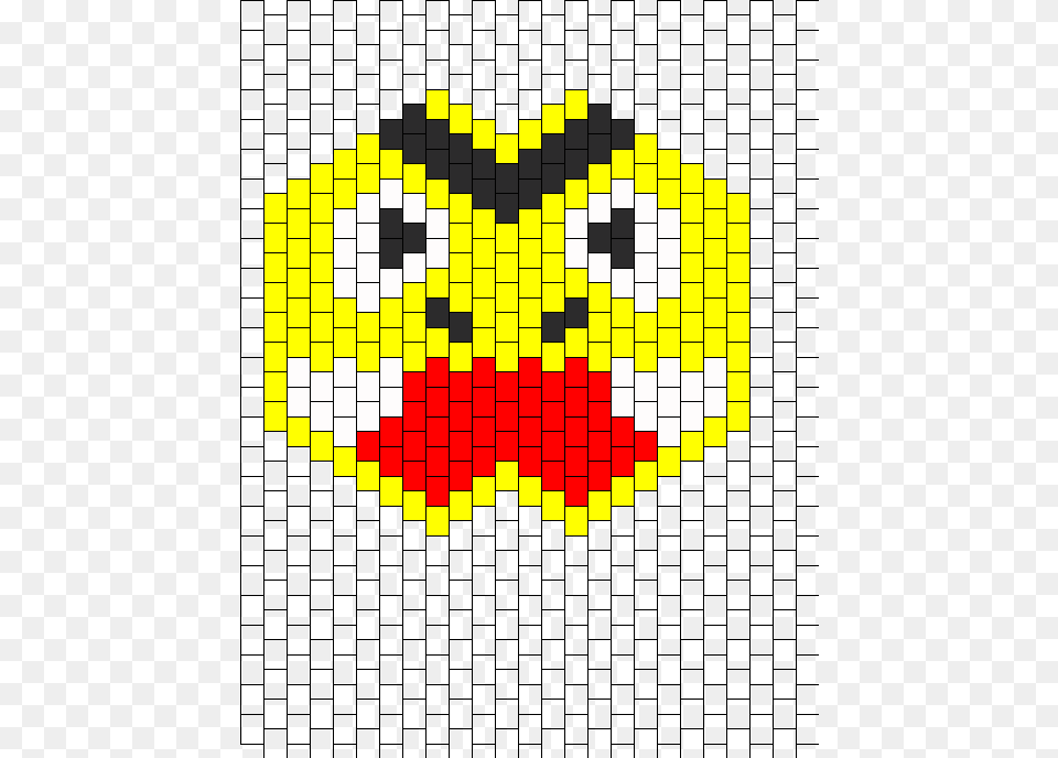 Electabuzz Mask Bead Pattern, Logo Free Transparent Png