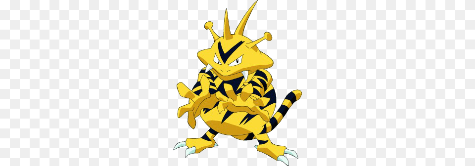 Electabuzz Pokemon Pokedex From Kanto, Animal, Apidae, Bee, Bumblebee Free Transparent Png