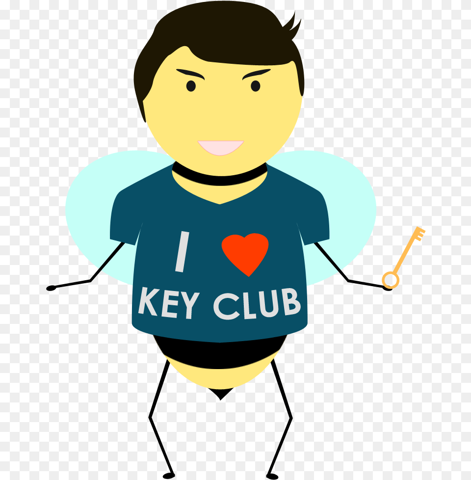 Election Clipart Key Club Cartoon, Clothing, T-shirt, Baby, Person Free Png