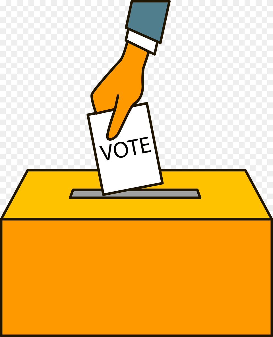 Election Day Clipart, Box, Cardboard, Carton, Package Png Image
