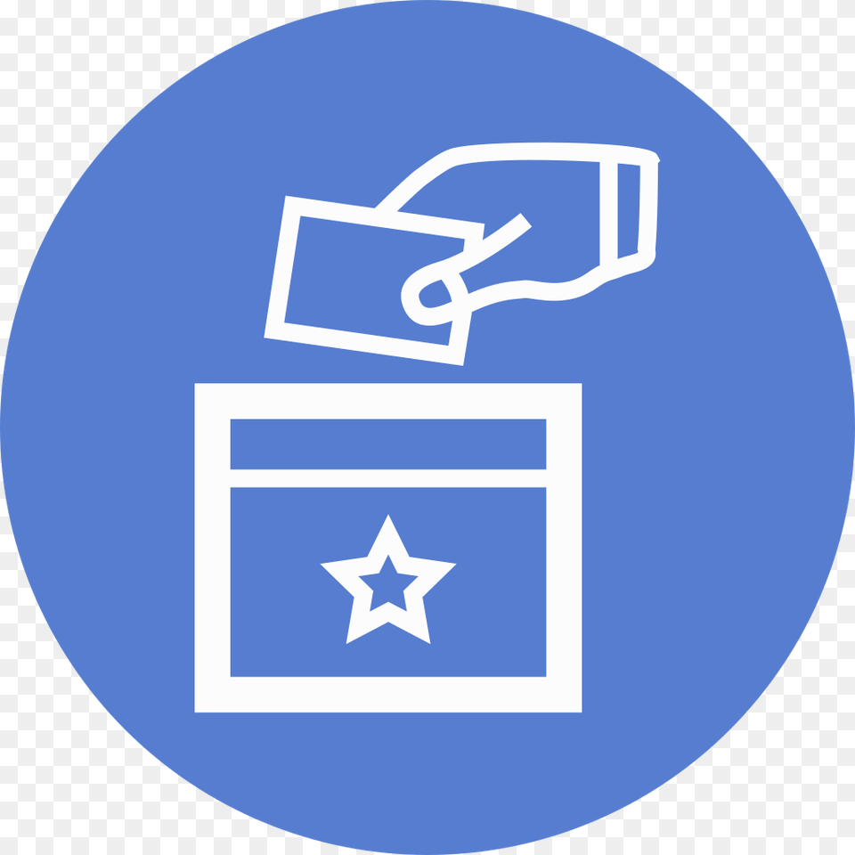 Election Polling Box Outline Icon Polling Icons, Star Symbol, Symbol Png Image